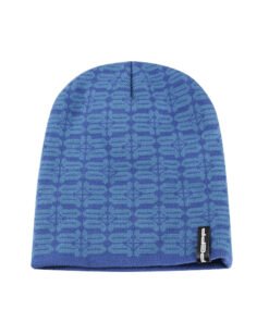 Woven Label Patch Beanie Hat