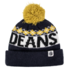 Jacquard Woven Label Pom  Beanie Hat - Image 3
