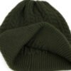 Custom Knit Acrylic Cable Beanie Hat - Image 4