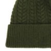Custom Knit Acrylic Cable Beanie Hat - Image 3