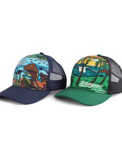Sufox 2900 Custom Flat Brim Sublimation Printing Snapback Trucker Hat