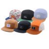 5 Panel Camp Hat With Woven Logo - Image 4