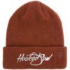 Embroidered Logo Ribbed Beanie Hat - immagine 3
