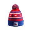 Custom Bobble Jacquard Beanie Hats