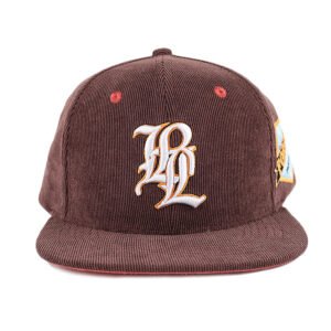6 Panel Corduroy Snapback Hats