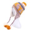 Winter Knit Earflap Peruvian Hat