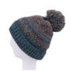 Women's Cable Knit Pompom Beanie Hat - Afbeelding 5