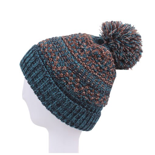 Women 039 S Cable Knit Pompom Beanie Hat