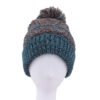 Women's Cable Knit Pompom Beanie Hat - Afbeelding 6