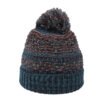 Women's Cable Knit Pompom Beanie Hat