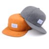 Famous embroidery logo snapbacks/suede snapbacks