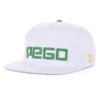 fashion flat brim 7 panel hat custom snapback hat