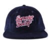 Flat embroidery corduroy snapbacks cap