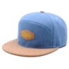 Custom Denim Cork Patch Dad Cap Wholesale