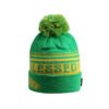 Simple Style Jacquard Pom Beanie Hat
