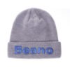 Winter Warm 14 Inch Cuffed Knit Puff Beanie Hat