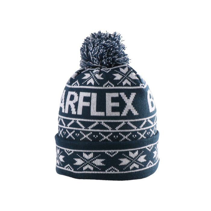 Fashionable Custom Jacquard Pom Pom Beanies Hat - Image 5