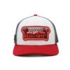 6 Panel Curved Brim Woven Patch Trucker Hat - immagine 2