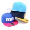 Embroidery snap back two tone hat - Image 2