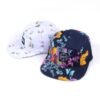 Flat round brim customized printed flower 5 panel hat - Bild 2
