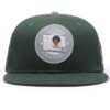 6 panel woven patch snapback cap - Image 2