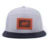 structured leather patch 7 panels caps – Image 2