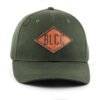 6 Panel Leather Patch Baseball Hat