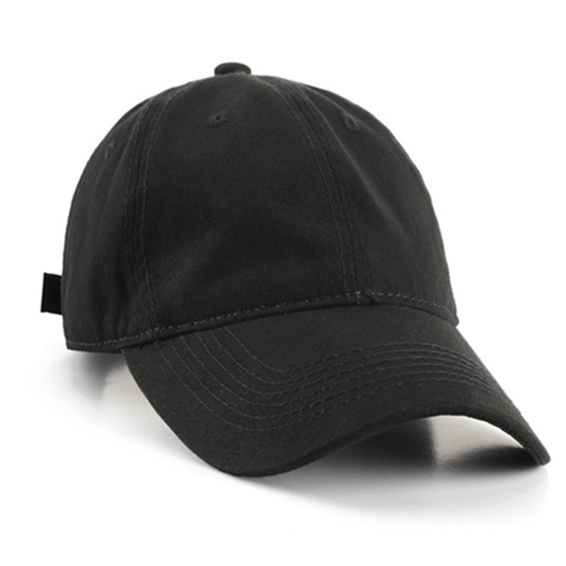 Adjustable Size Custom 6 Panel Plain Baseball Caps - Imagen 4