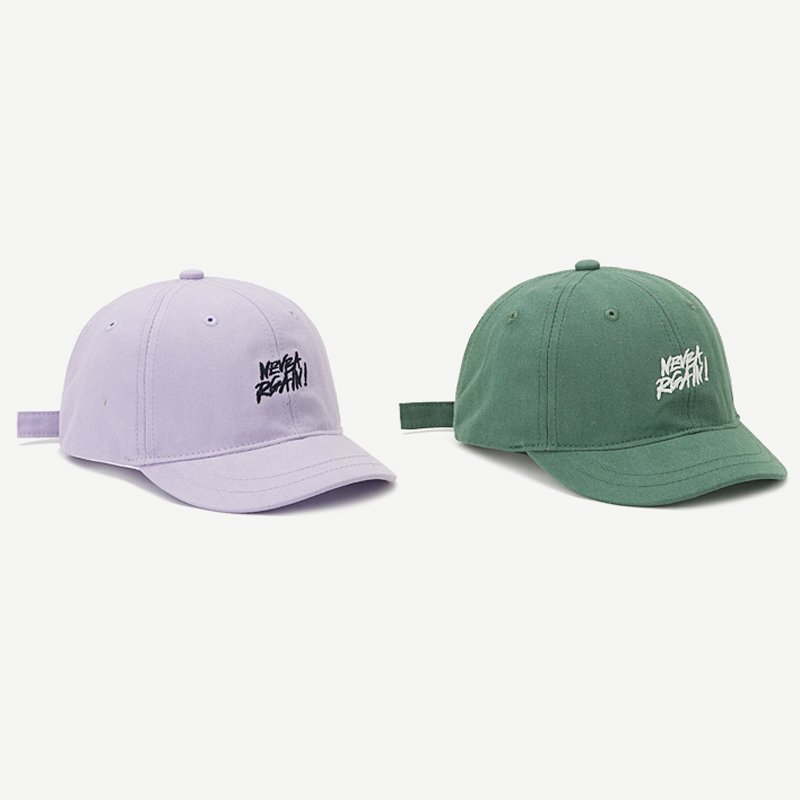 Custom 6 Panel Embroidery Logo Short Brim Baseball Caps – Bild 5