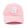 3D Embroidery Logo Pink Cotton Unstructured Dad Hat Wholesale - Image 2