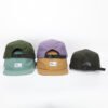 Custom 5 Panel Woven Label Logo  Flat Brim Hat - immagine 3