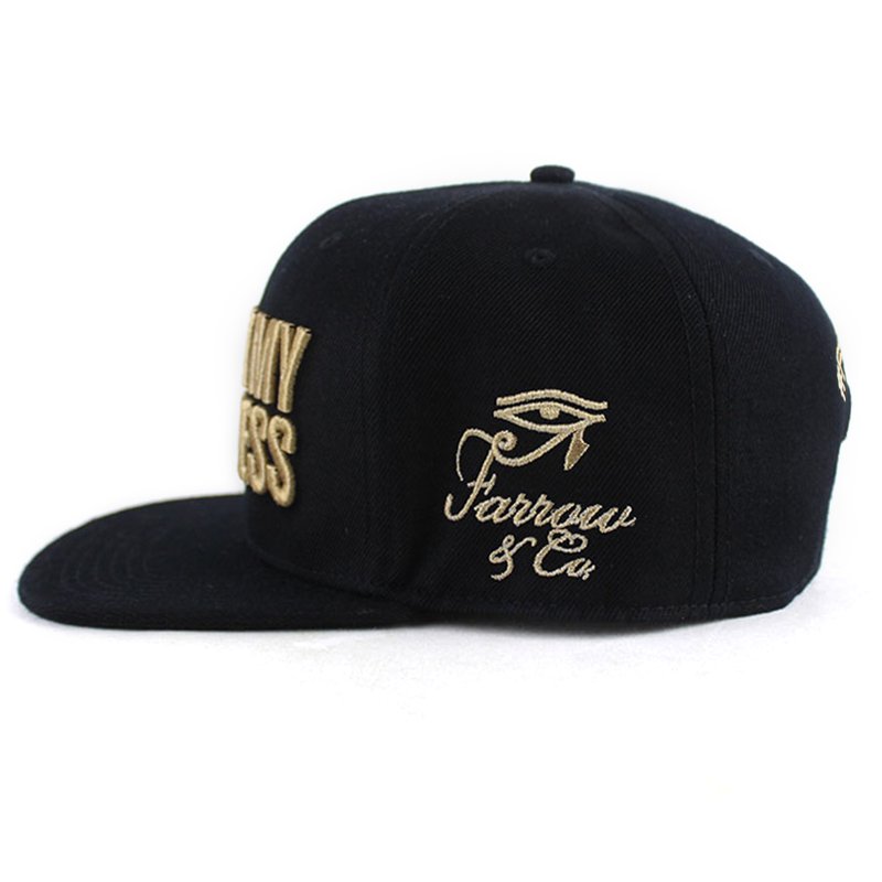 3d embroidered 100% Acrylic snapback hats - Image 3