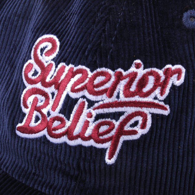 Flat embroidery corduroy snapbacks cap - immagine 3