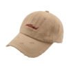 6 Panel Plain Blank Distressed Dad Hat In Bulk – Bild 3