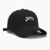 Custom 6 Panel Embroidery Courved Brim Baseball Caps - Image 3