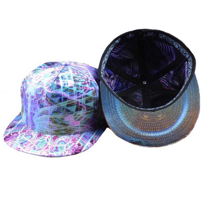 Full printed snapback cap – Image 3