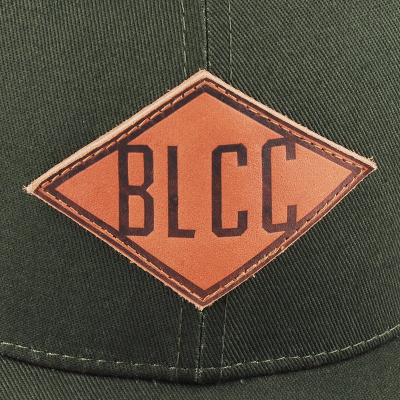 6 Panel Leather Patch Baseball Hat - Imagem 4