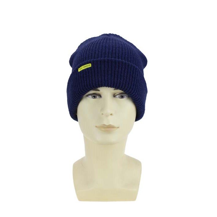 chunky colorful acrylic knit beanie knitted hat - Image 3