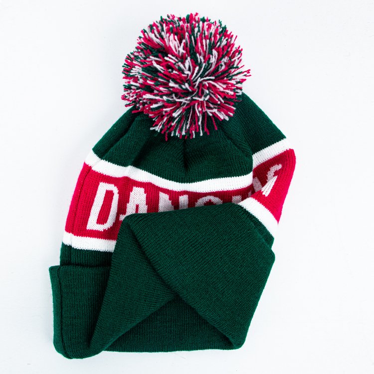 Custom Jacquard Embroidery Logo Beanie Hat – Image 4
