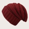 Winter Beanie Hats Warm Skull Knitted Hats - Image 3