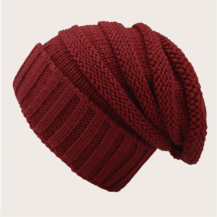 Winter Beanie Hats Warm Skull Knitted Hats - Image 3