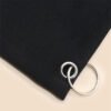 Comfortable Black Solid Plain Slouchy Knit Beanie - immagine 3