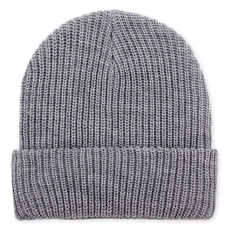 Acrylic Beanie Knitted Solid Color Boys Winter Knitted Hats – Image 3