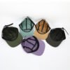 Custom 5 Panel Woven Label Logo  Flat Brim Hat - immagine 4