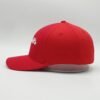 6 Panel Plain Closed Back Fitness Baseball Cap - Imagem 3