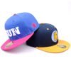Embroidery snap back two tone hat - Image 4