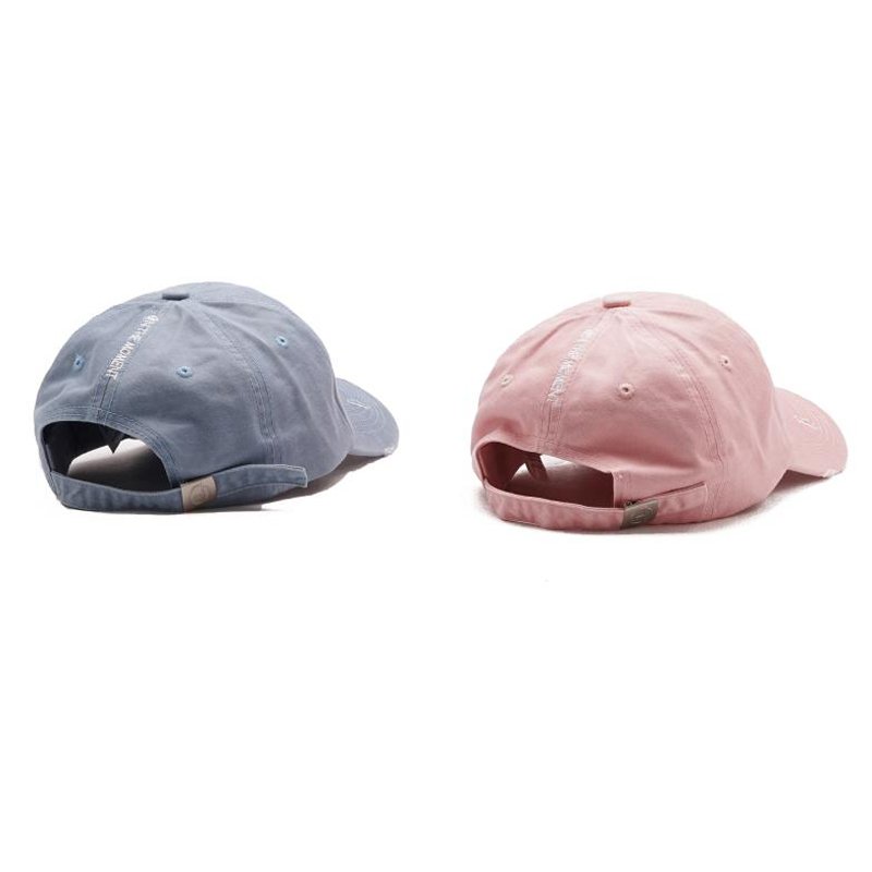 6 Panel Embroidery Logo Distressed Baseball Cap - immagine 4