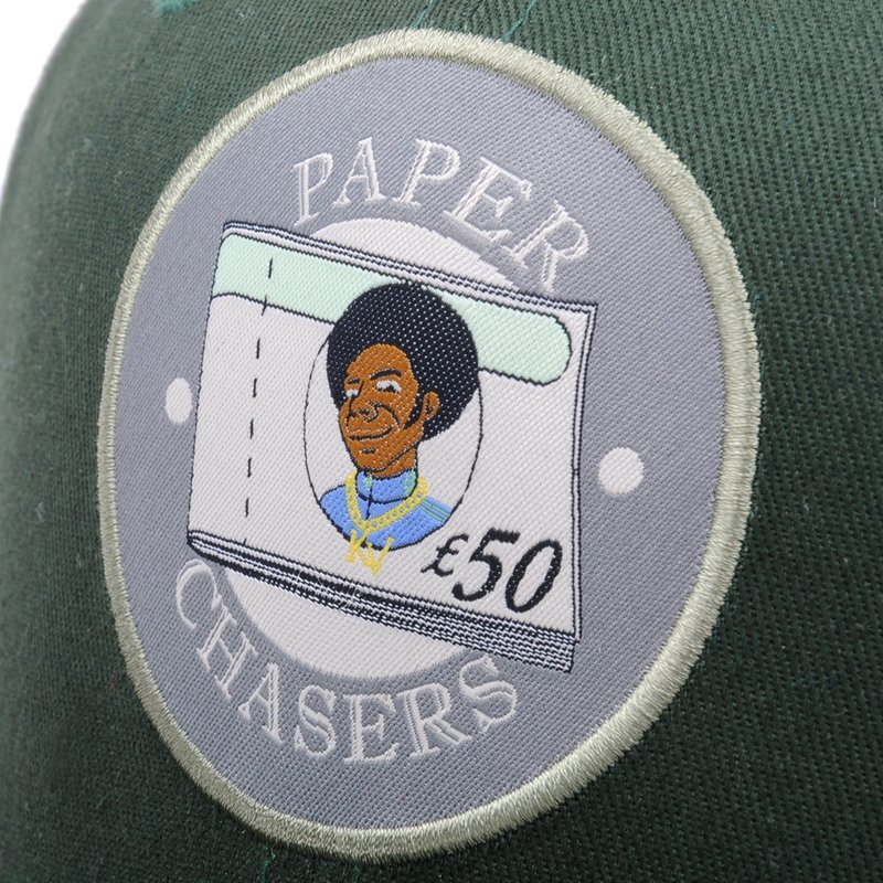 6 panel woven patch snapback cap - Image 4