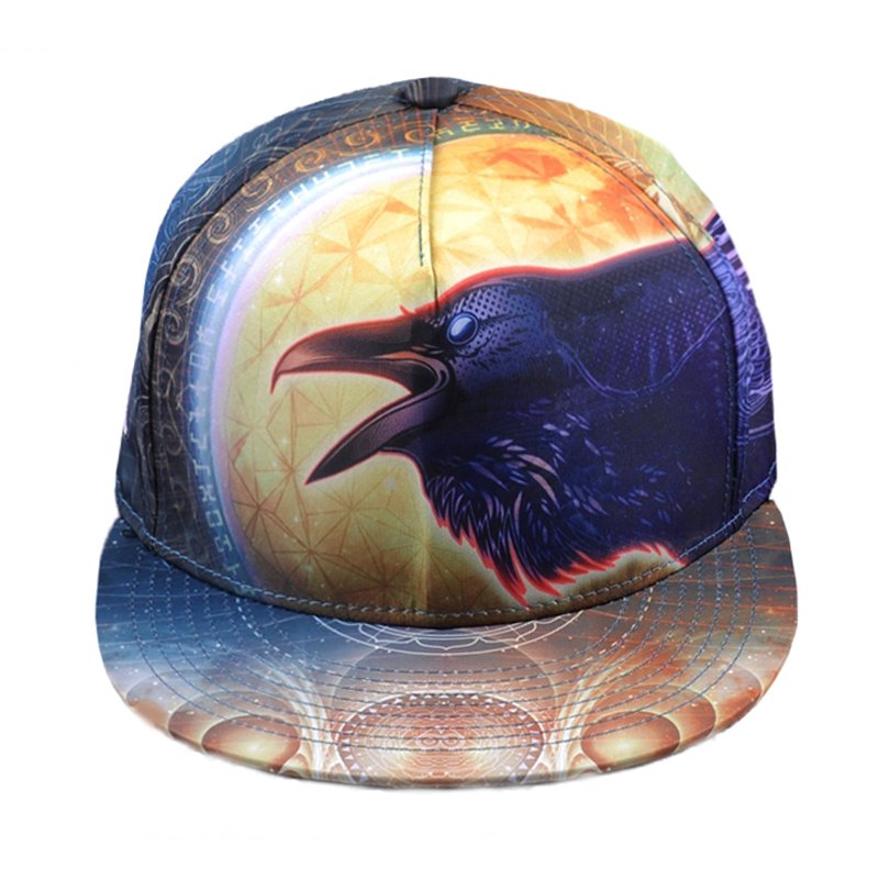 Full printed snapback cap – Image 4
