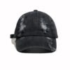 Old Style Embroidery Distressed Vintage Denim Dad Hat Wholesale